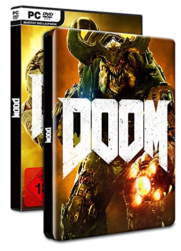 DOOM - 100% Uncut - Day One Edition inkl. Steelbook (exklusiv bei Amazon.de) - [PC]