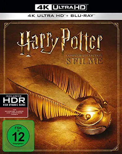 Harry Potter 4K Ultra-HD Complete Collection [Blu-ray] - contains 8 films