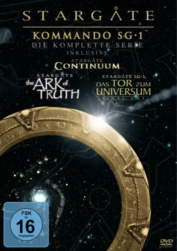 Stargate Kommando SG-1 - Die komplette Serie (inkl. Continuum, The Ark of Truth) [61 DVDs]