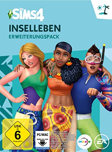 Die Sims 4 Inselleben (EP7) Erweiterungs-Pack PCWin |Code in der Box |Deutsch