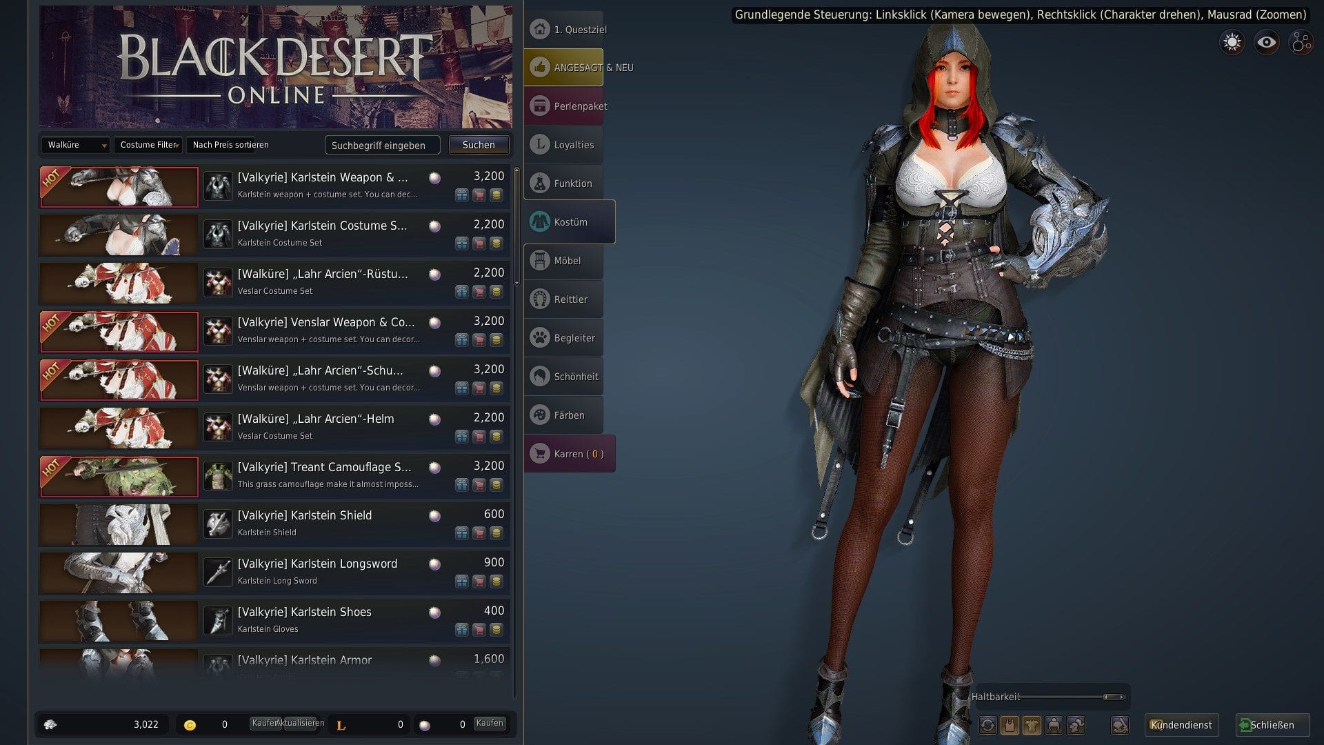 Amalindis Ersteindruck von Black Desert Online