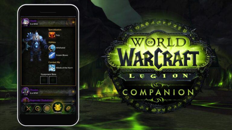 WoW Legion Companion App erscheint am 06. September für iOS und Android