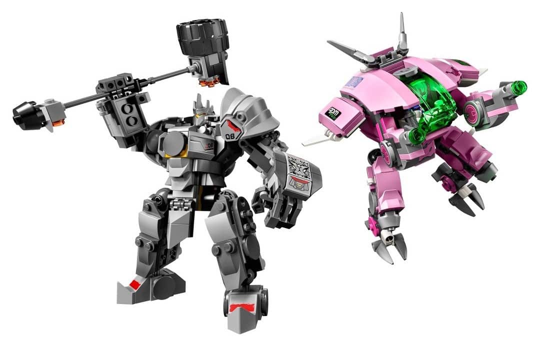LEGO Overwatch Reinhardt vs. D.Va