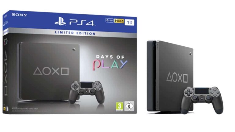 PS4 Slim Days of Play Limited Edition für nur 199 Euro