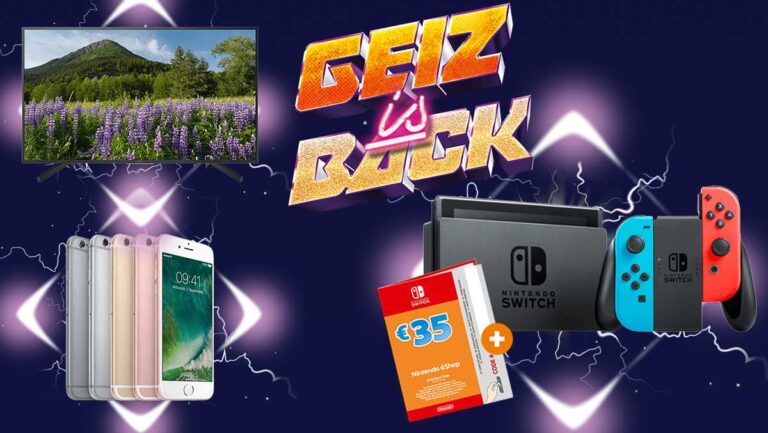 Saturn Geiz is Back-Aktion: Nintendo Switch & iPhone 6s im Angebot