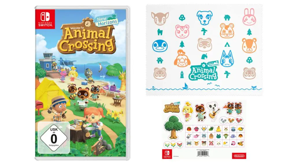 Animal Crossing: New Horizons mit Microfastertuch vorbestellen