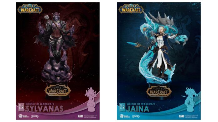 Blizzard Gear Store Figuren Jaina und Sylvanas