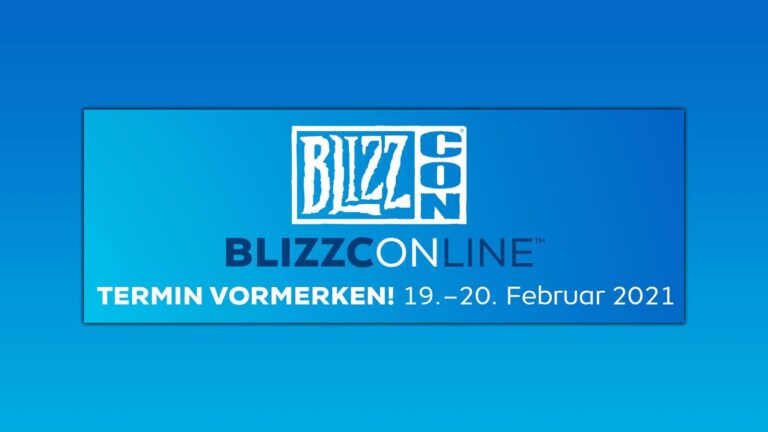 Die BlizzCon 2020 findet als BlizzConline im Februar 2021 statt