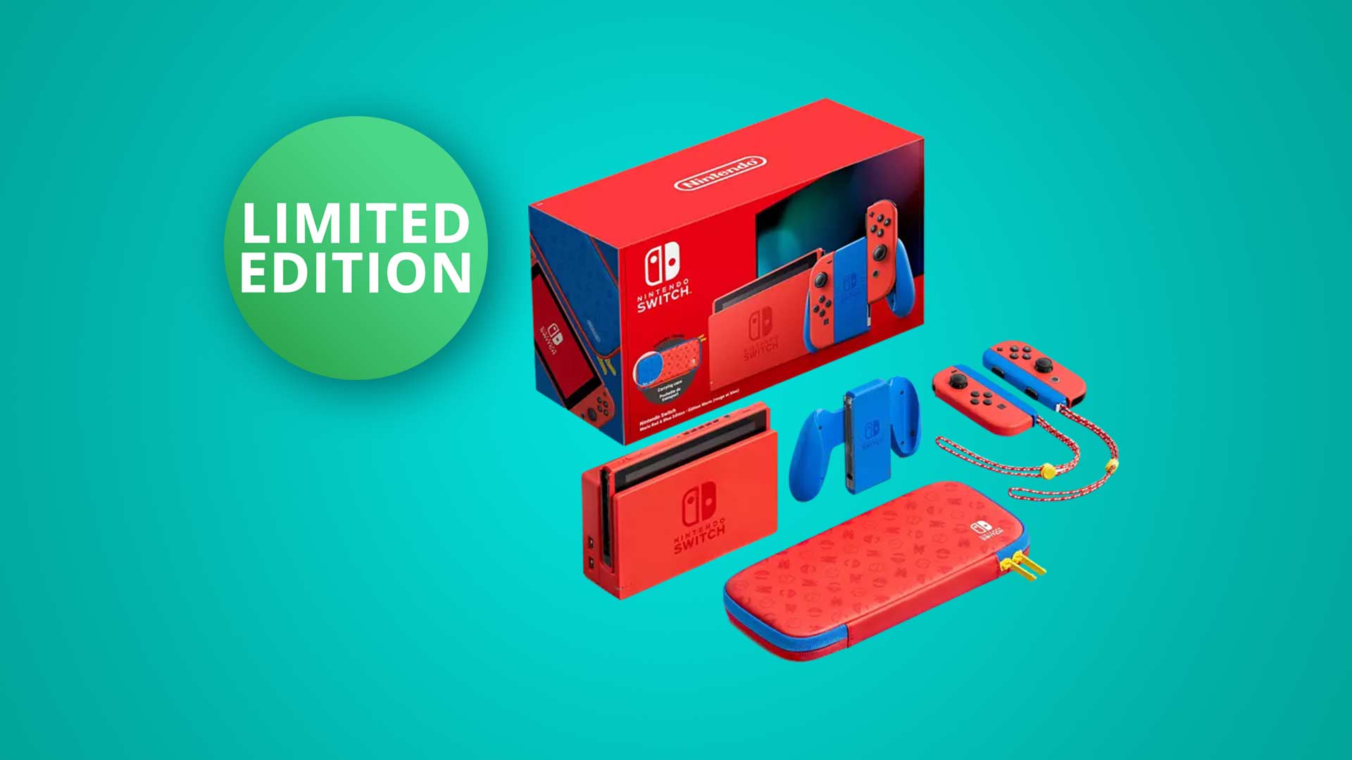 Nintendo Switch Mario Red & Blue Limited Edition vorbestellen