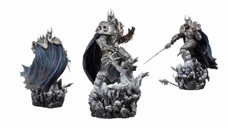 Arthas Statue vorbestellen: Jetzt im Blizzard Gear Store kaufen