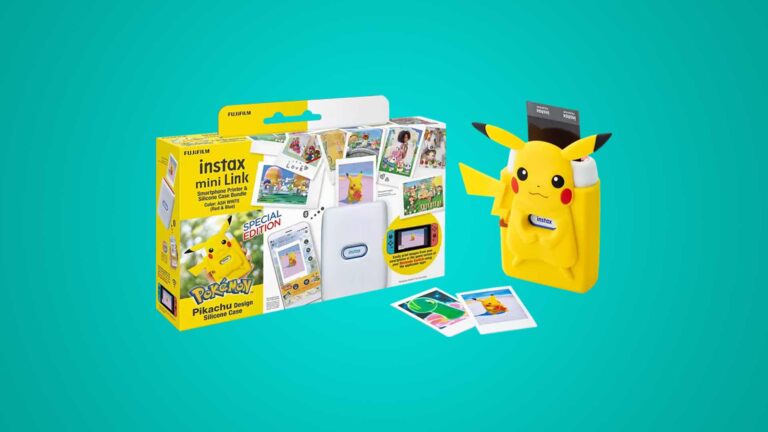 Jetzt kaufen: Fujifilm Instax Mini Link Fotodrucker mit Pikachu-Case