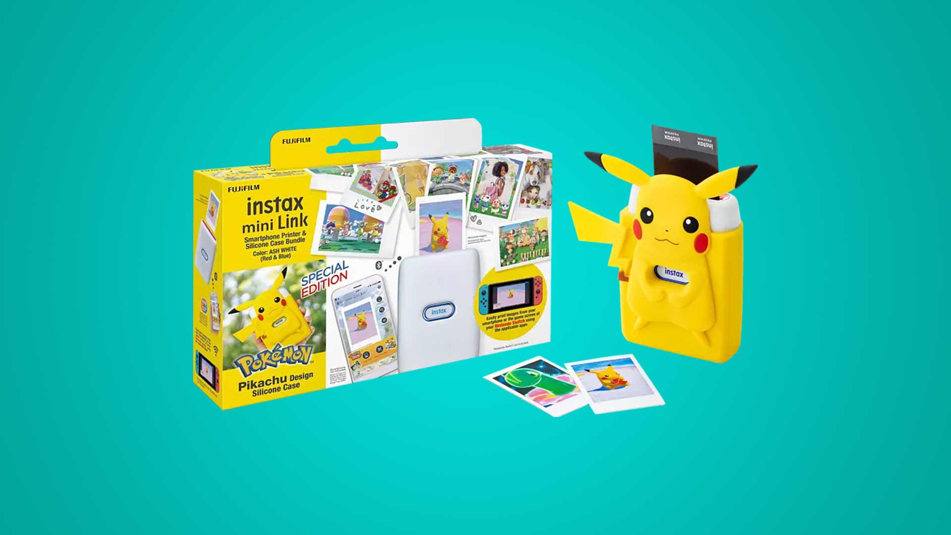 Fujifilm Instax Mini Link: Pikachu Edition Fotodrucker