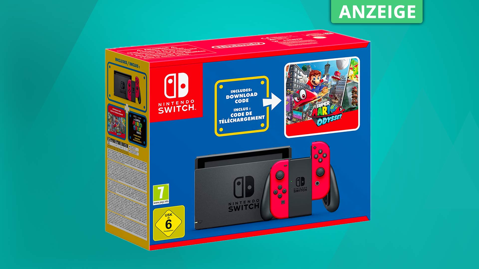 Nintendo Switch in Rot: Bundle zum Super Mario Bros. Film kaufen