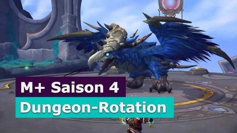 WoW Dragonflight Saison 4 M+ Dungeon-Rotation