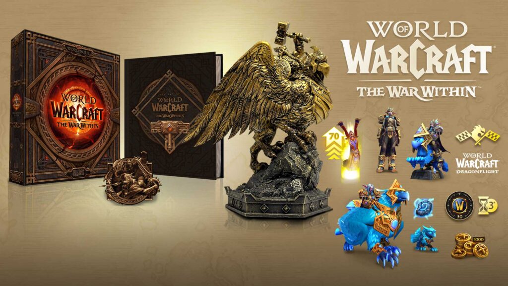 WoW The War Within Collector's Edition mit besonderer Statue